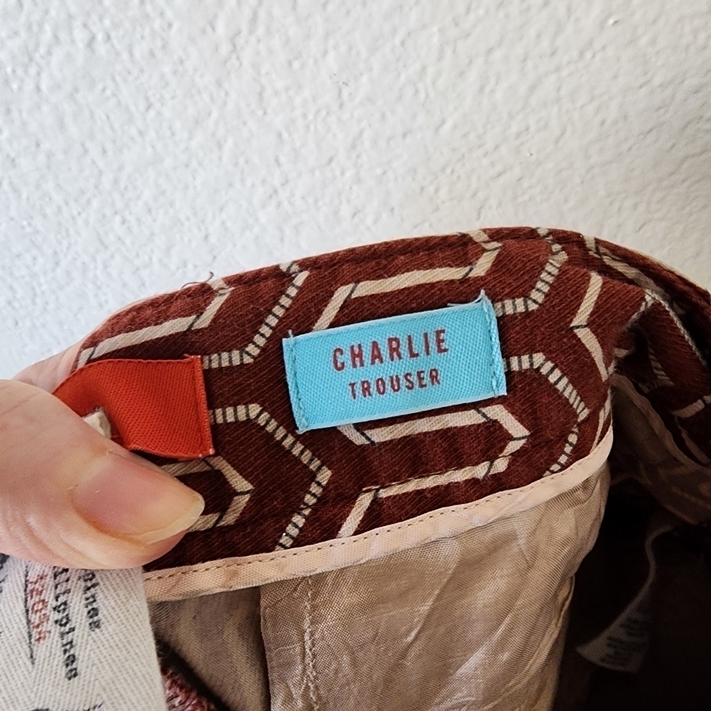 Anthropologie Cartonnier Geometric Charlie Trouser 4 - Picture 6 of 7